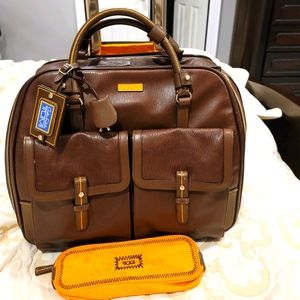 Tumi by Carlos Falchi carry on briefcase